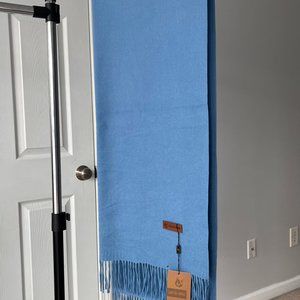 Cashmere Feel Solid Scarf, Luxurious Long Extra Large Women Men shawl